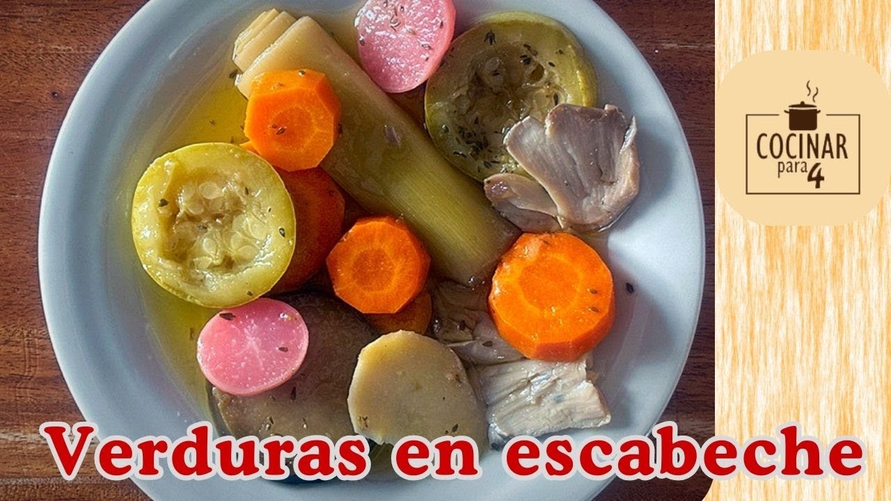 Verduras en Escabeche auténticas | Sin Complicaciones