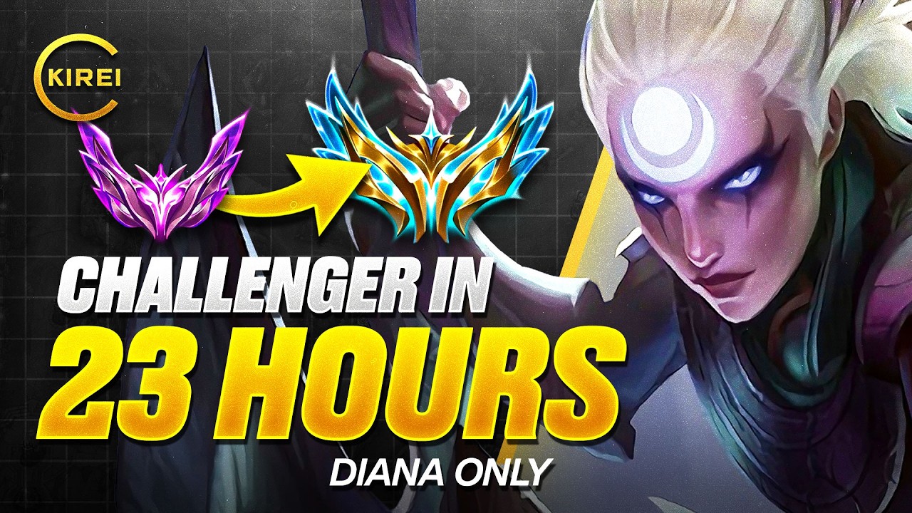 MASTER to CHALLENGER in 23 Hours - Diana Guide