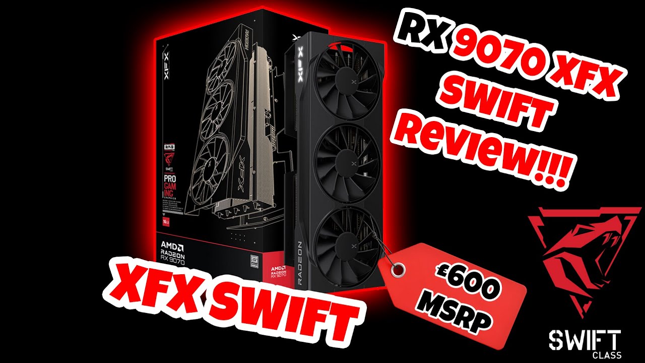 RX 9070 XFX SWIFT REVIEW | THERMAL TEST | Performance / Quiet BIOS TEST | Benchmarks