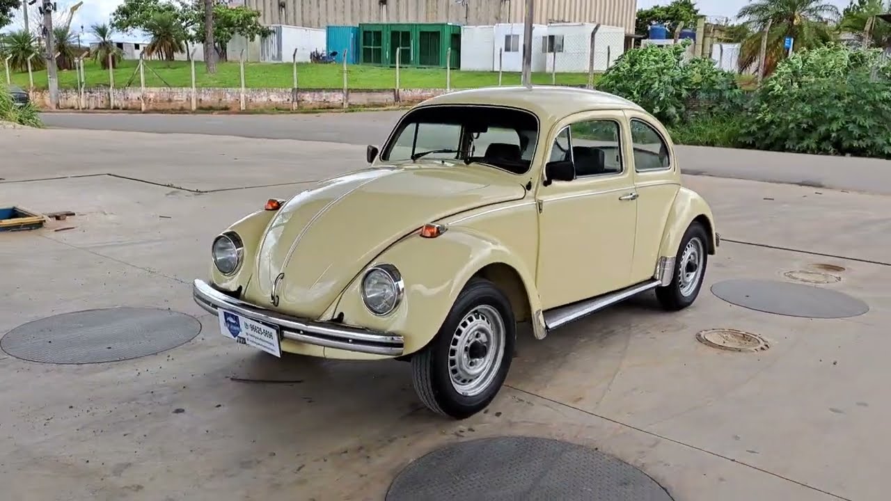 Vw Fusca 1300 L 1977 Bege Alabastro  #reloyautomoveis #vwfusca #vw #fuscas #fuscaavenda