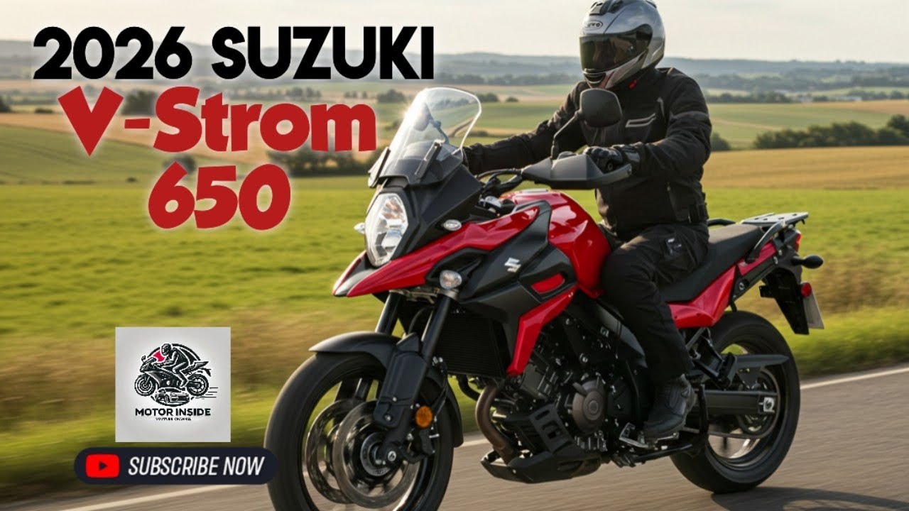 Suzuki V-Strom 650 2026 | Adventure Touring Perfected! #adventure #suzuki #motorcycle #vstrom650 