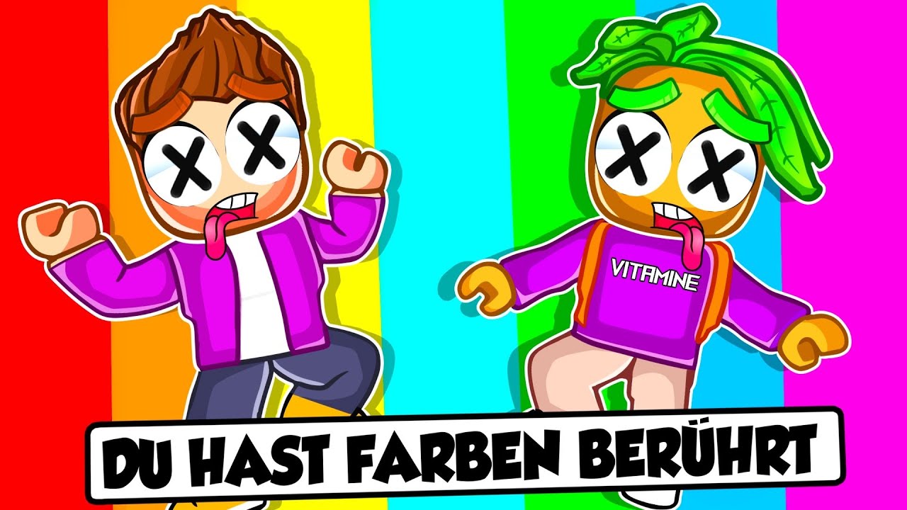 Ber&uuml;hre KEINE FARBEN in Roblox!