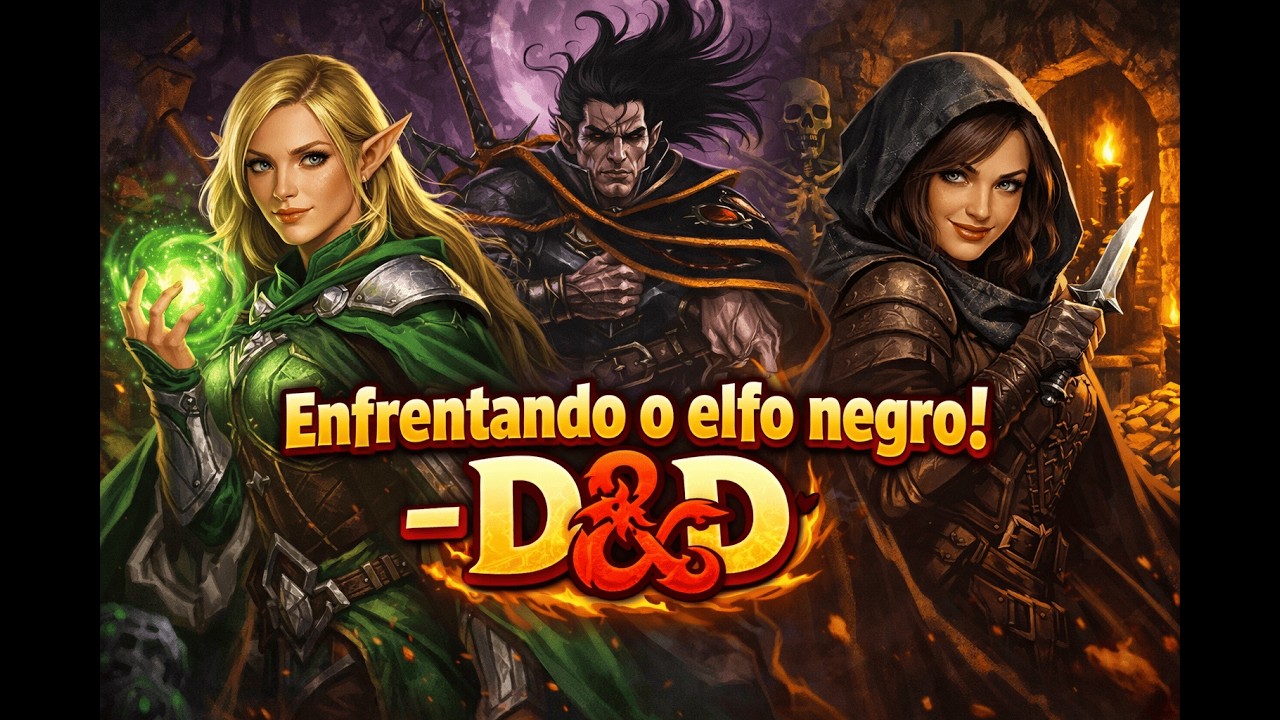Enfrentando o Elfo! - D&D - Chronicles of Mystara