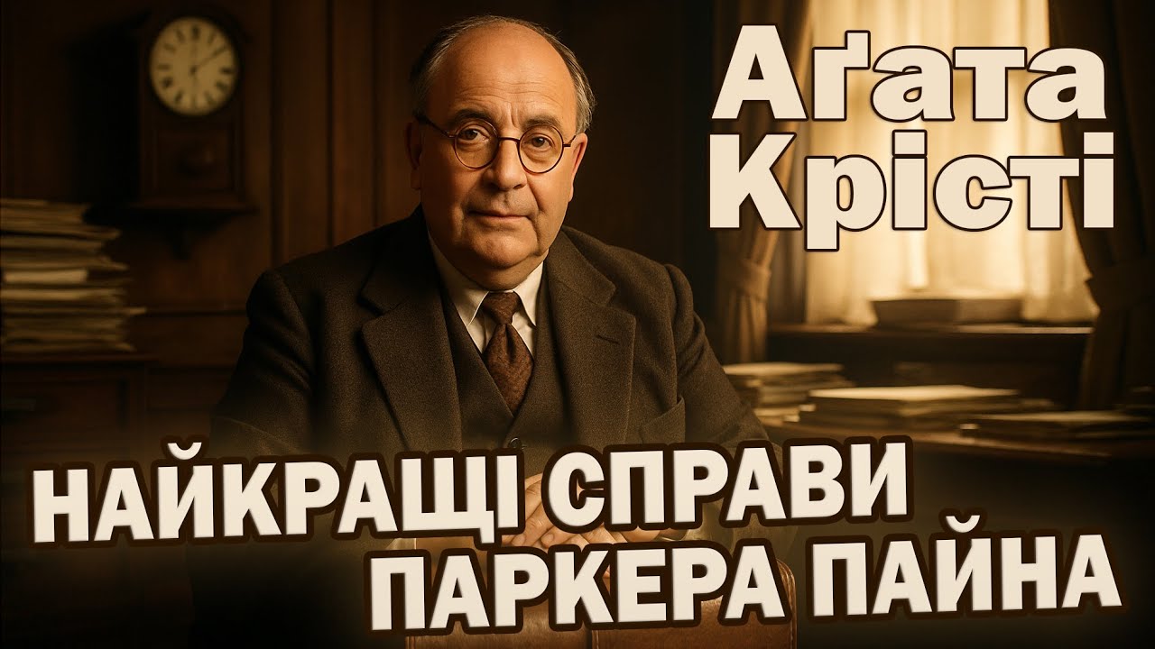АГАТА КРІСТІ - ПАРКЕР ПАЙН | Читає Ярослав Макєєв #аудіокнигиукраїнською