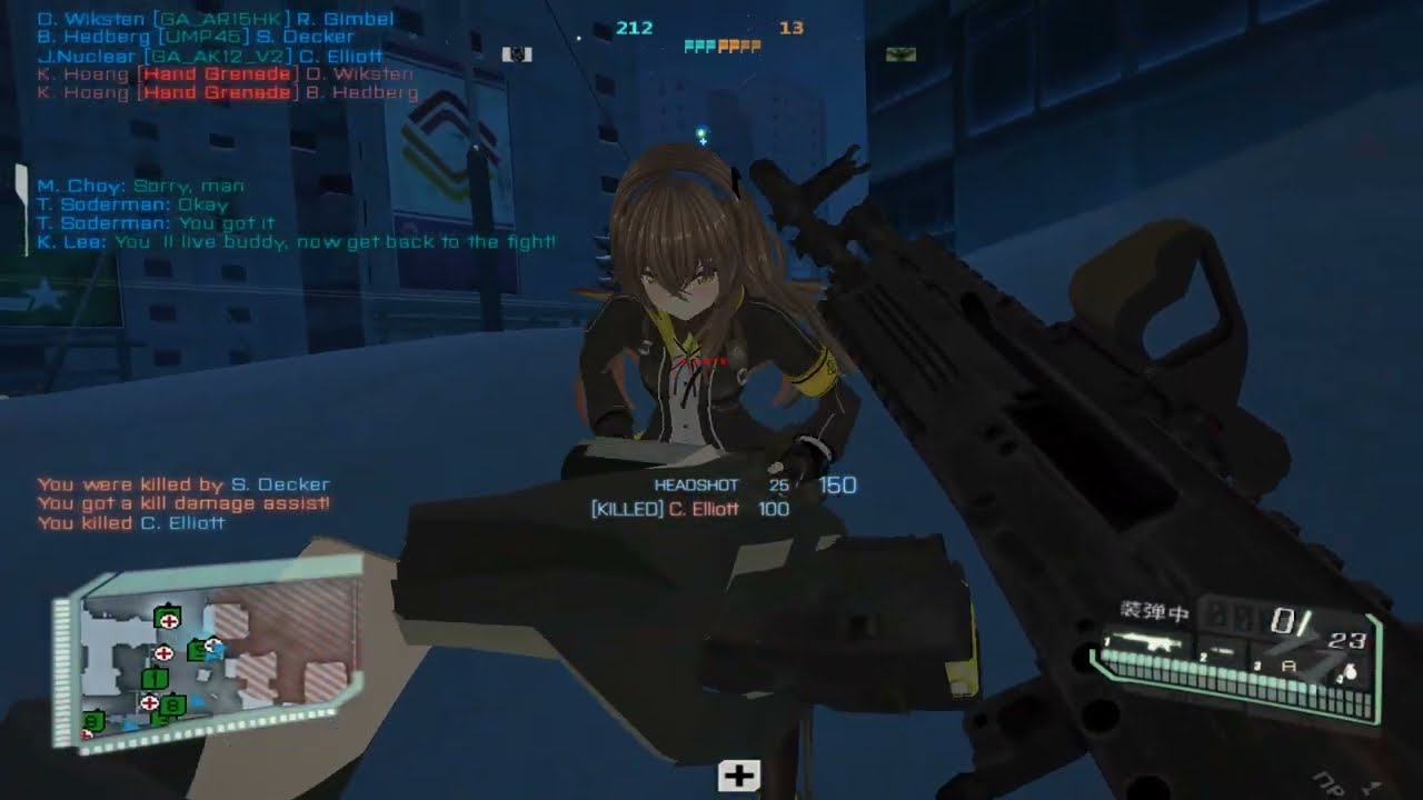 Girls Frontline Disorder (Battlefield 2 Mod) Random Playthrough #1