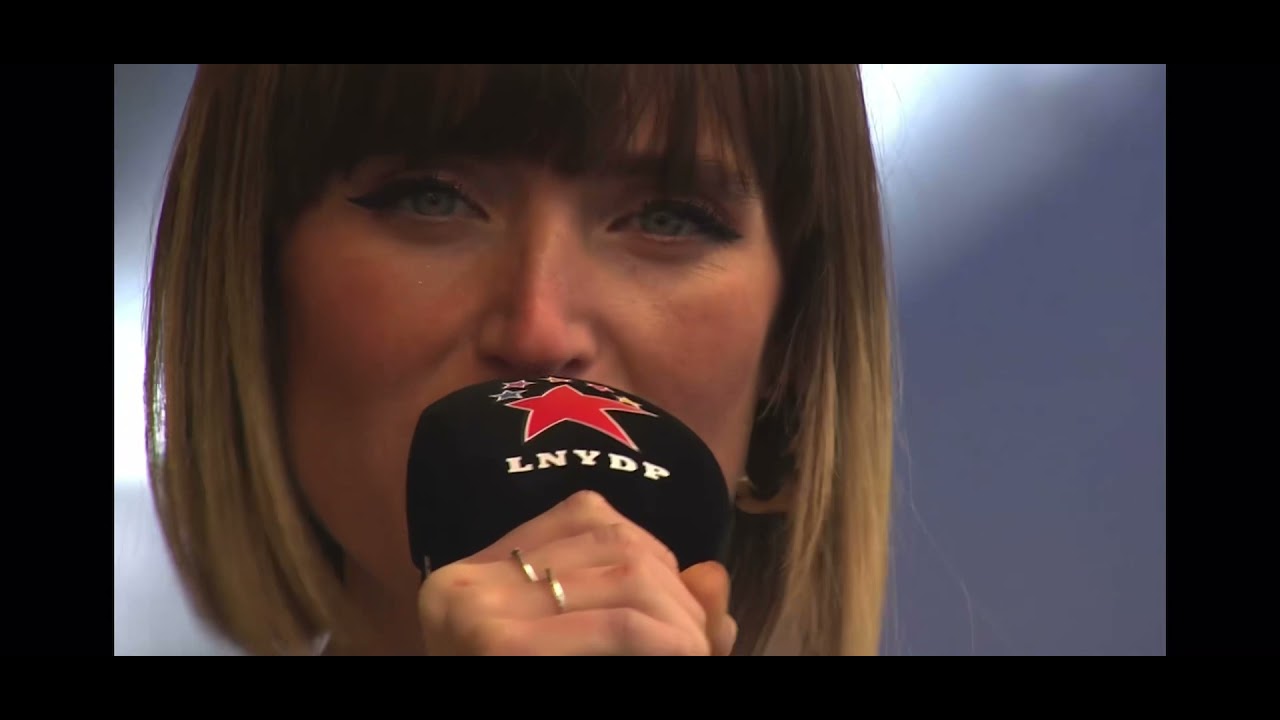 Molly Hocking performs Live at London New Years Day Parade 2022