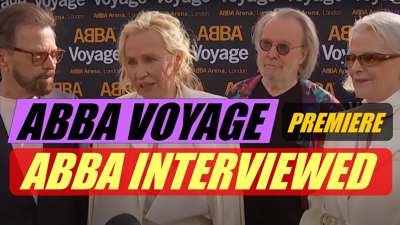 Премьера ABBA Voyage — все четыре участника группы ABBA дали интервью на презентации шоу ABBA Are...