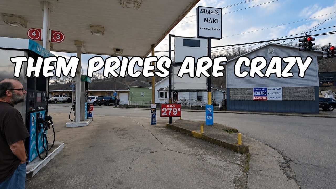 В заправке Texaco Kwik Mart