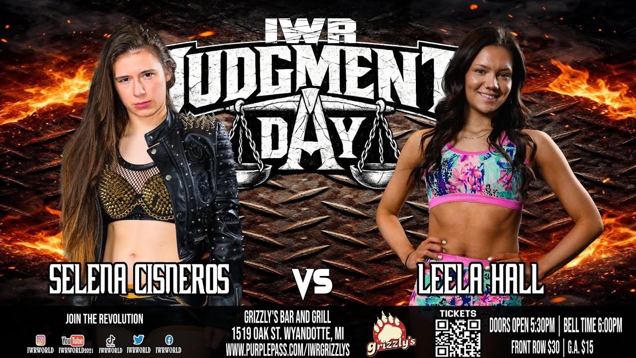 IWR: Selena Cisneros vs. Leela Hall (Olde Tyme Athletics Championship) + Rory Shield Interferes 5/21