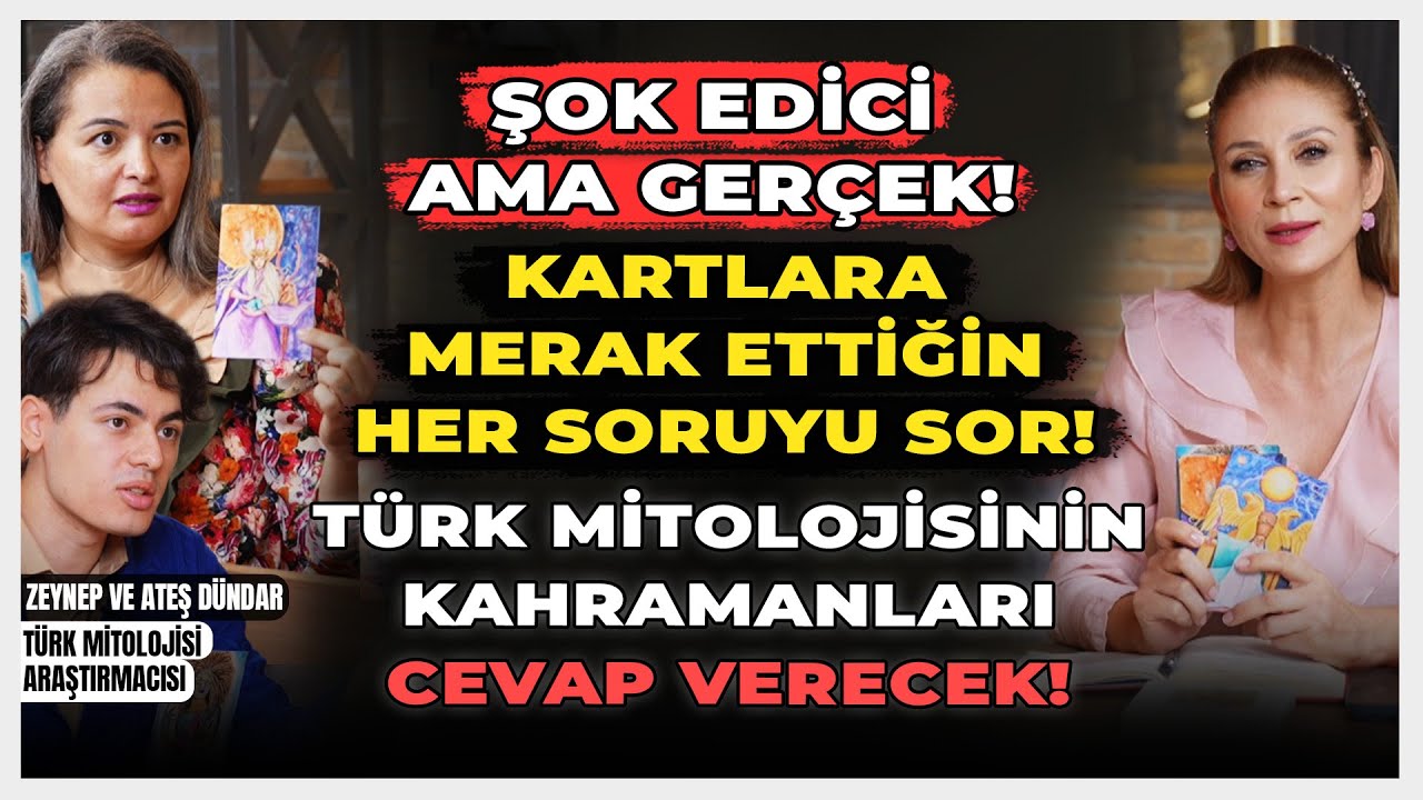 Şok Edici Ama Ger&ccedil;ek! Kartlara Merak Ettiğin Her Soruyu Sor! T&uuml;rk Mitoloji Kahramanları Cevaplayacak