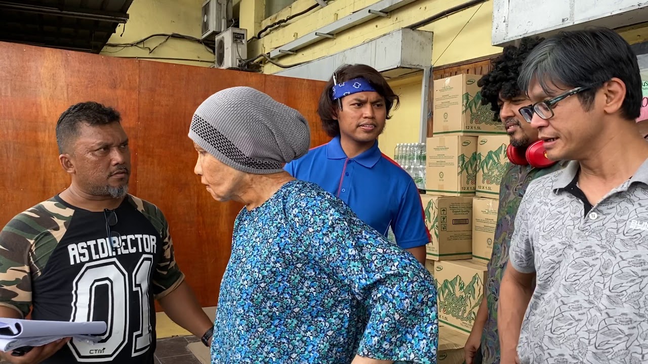 Bukan Gadis Biasa - Behind the scene ni paling azim tak suka sebab ada opah aminah yang sho garang