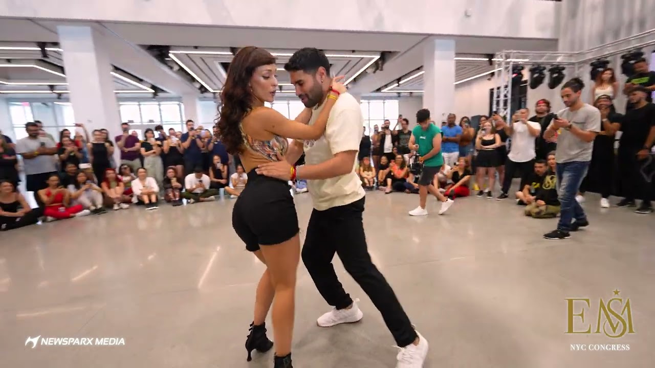 Marco Espejo Y Sara Panero (No Hay Vato Perfecto - Kewin Cosmos) - Bachata Workshop | ESM