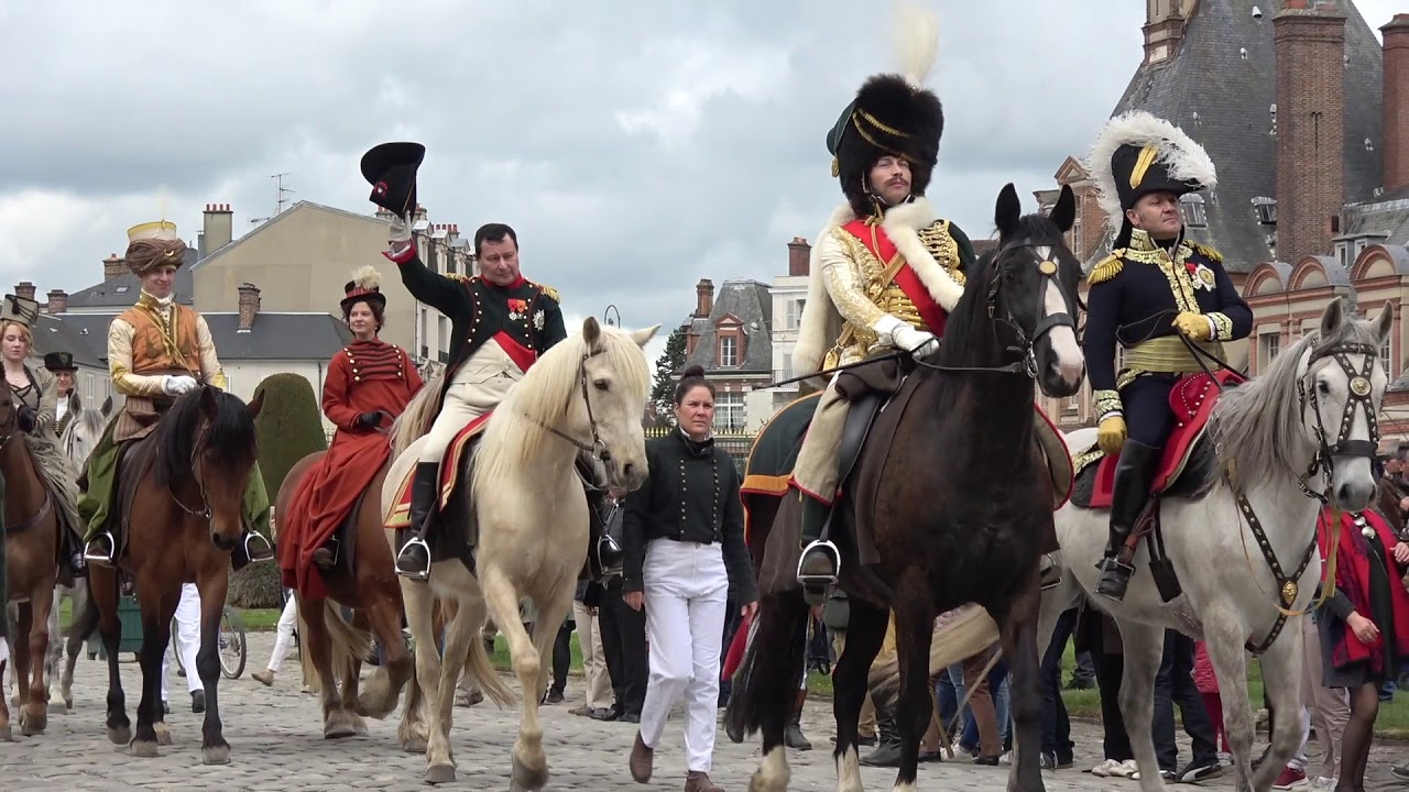 Reconstitution Historique - Napoléon et Marie Louise - Fontainebleau 2018