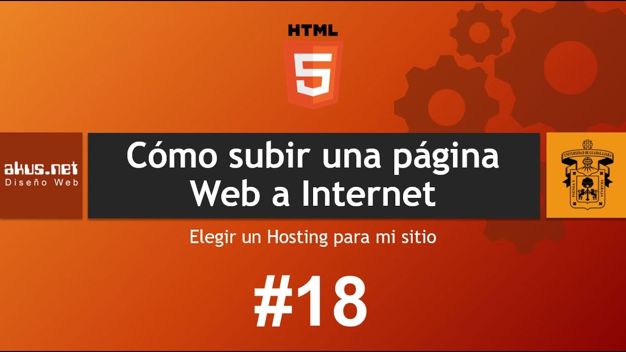 Cómo subir una página Web a Internet - Elegir un proveedor de alojamiento Hosting