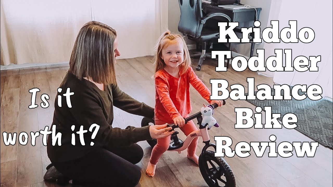KRIDDO TODDLER BALANCE BIKE REVIEW | IS IT WORTH IT?! | MOM OF 4 DAILY ROUTINE | MEGA MOM