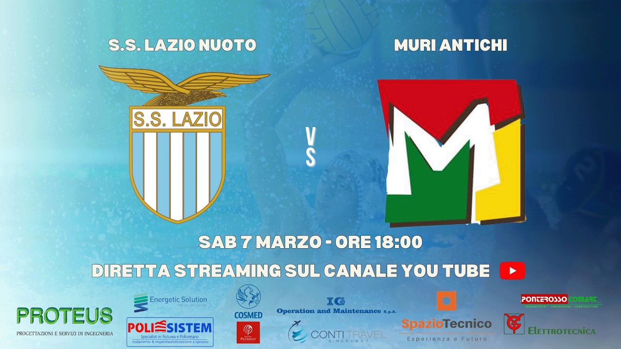 SS LAZIO NUOTO - MURI ANTICHI