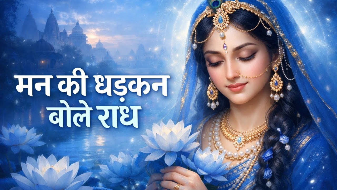 मन की धड़कन बोले राधे 💙 | शरणागति भजन | Radha Rani Devotional Song