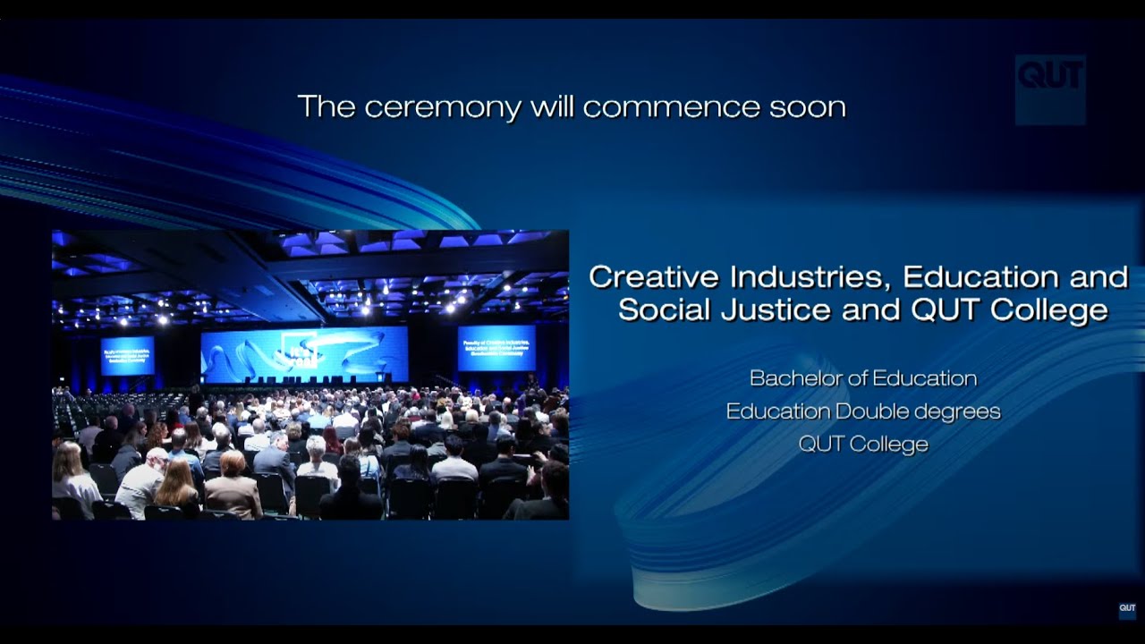 2025 Mid-Year Graduation - Faculty of Creative Industries, Edu and Social Justice 1 & QUT College