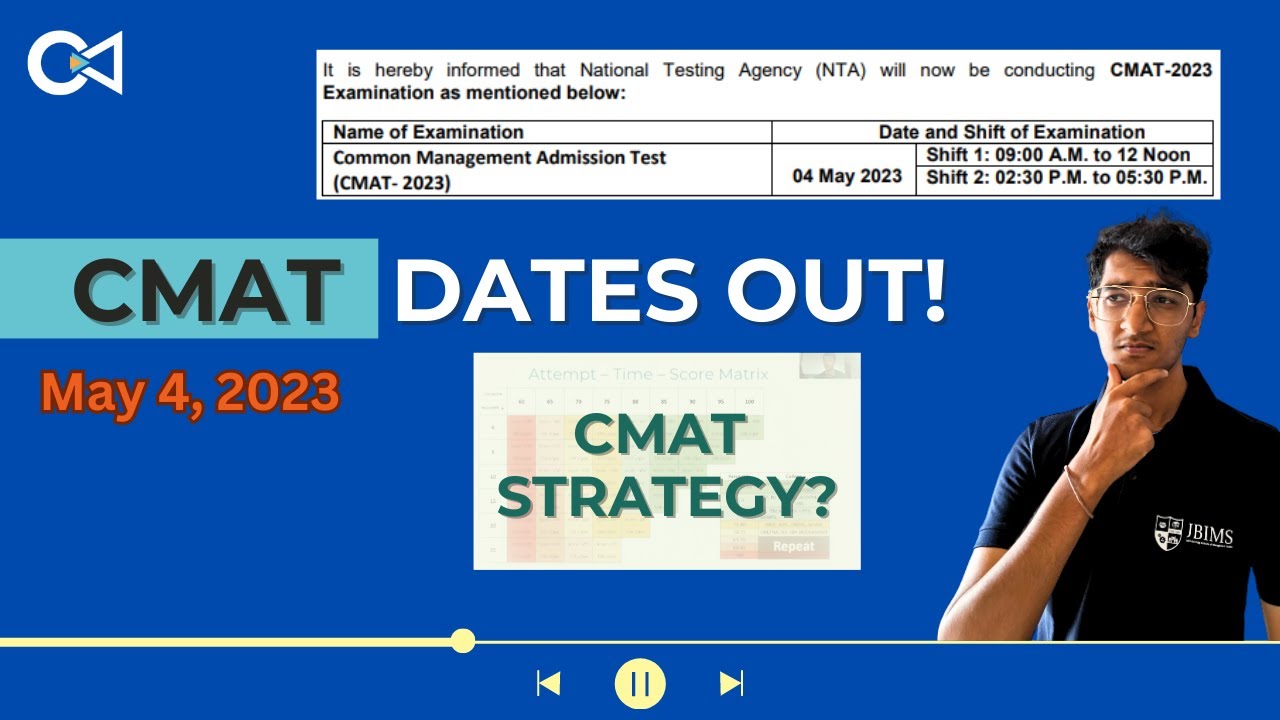 Strategy for CMAT 2023 | CMAT 2023 | Preparation | Paper Pattern | Jigar Parekh | Crack Every Test
