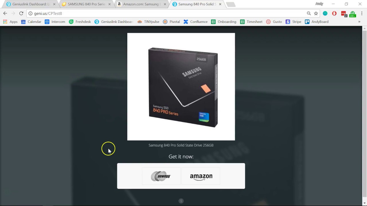 Let your visitors choose where to shop, with Choice Pages at Genius Link