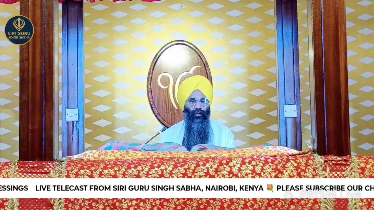 Live streaming of Gurudwara Siri Guru Singh Sabha Nairobi, Kenya