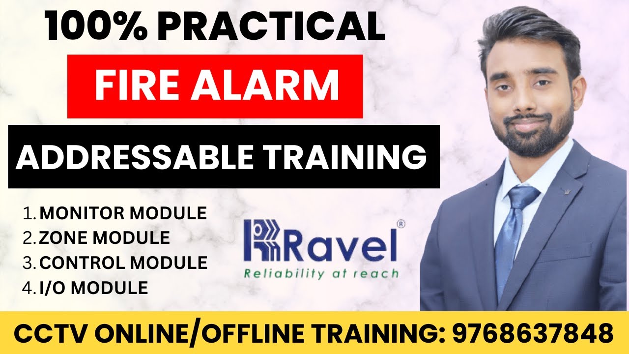 Fire Alarm Addressable Practical Class | Ravel Avani | Fire Alarm Training institute | Skill Mumbai