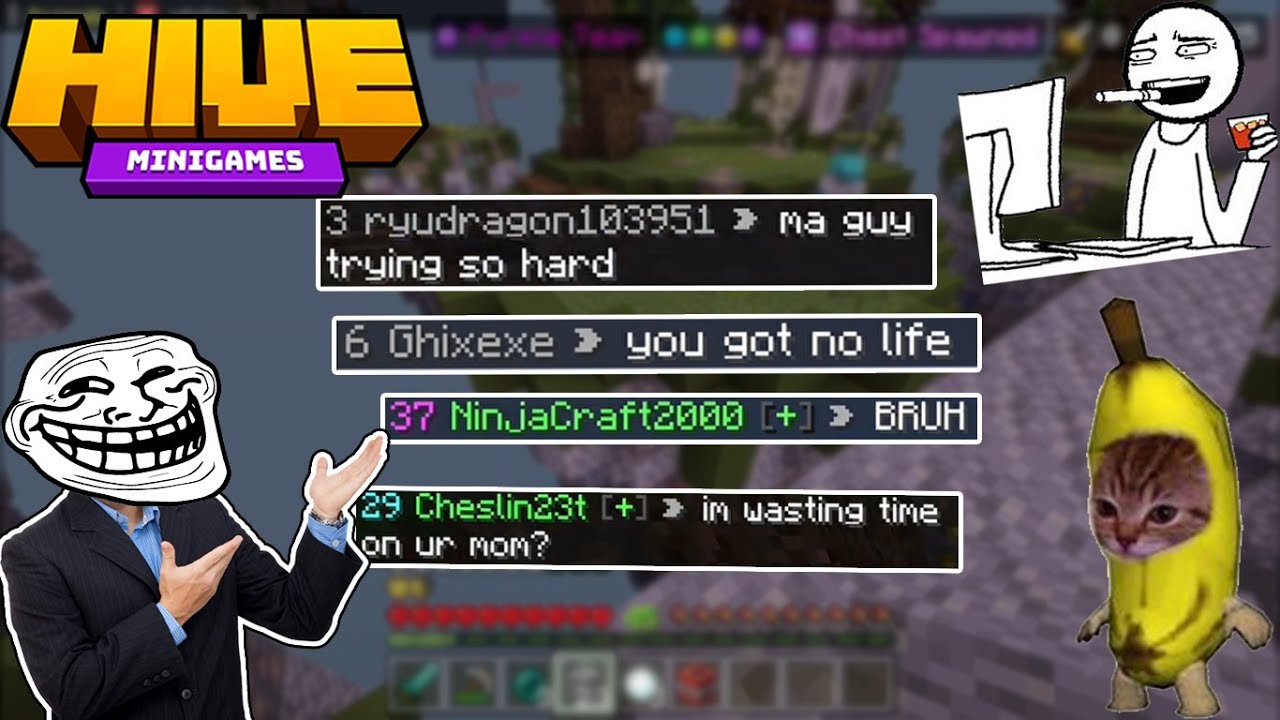 Skywars Funny Moments #24 The Hive