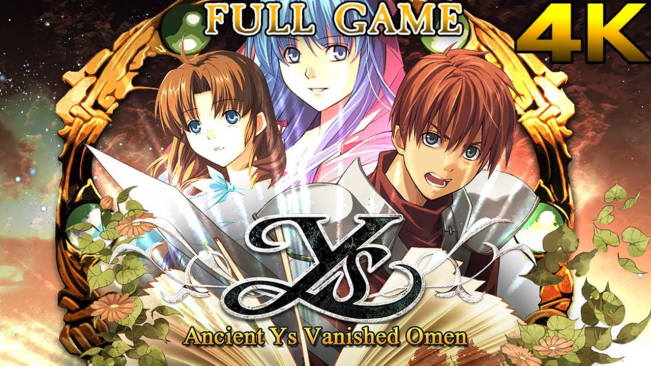 Ys 1 Chronicles FULL GAME (4K 60FPS 100%) Ancient Ys Vanished Omen Gameplay Walkthrough
