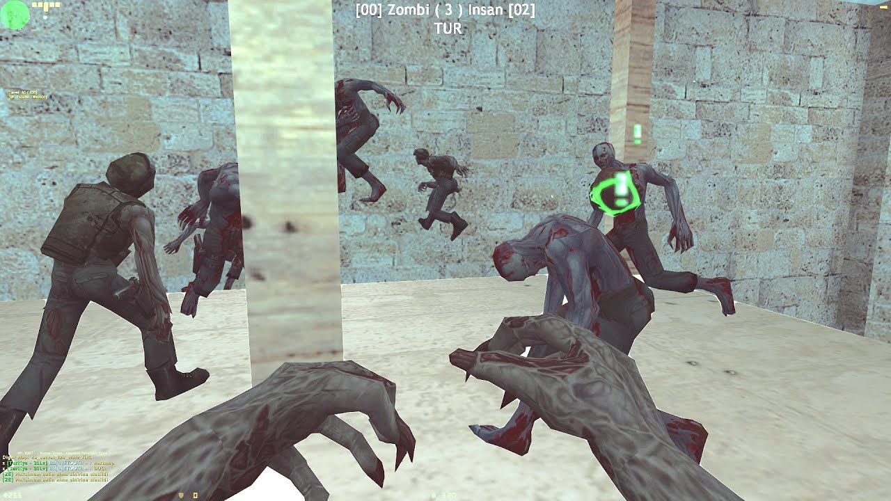 Counter-Strike: Zombie Escape Mod - ze_Reverse_Dust2_warz1 on World War'Z