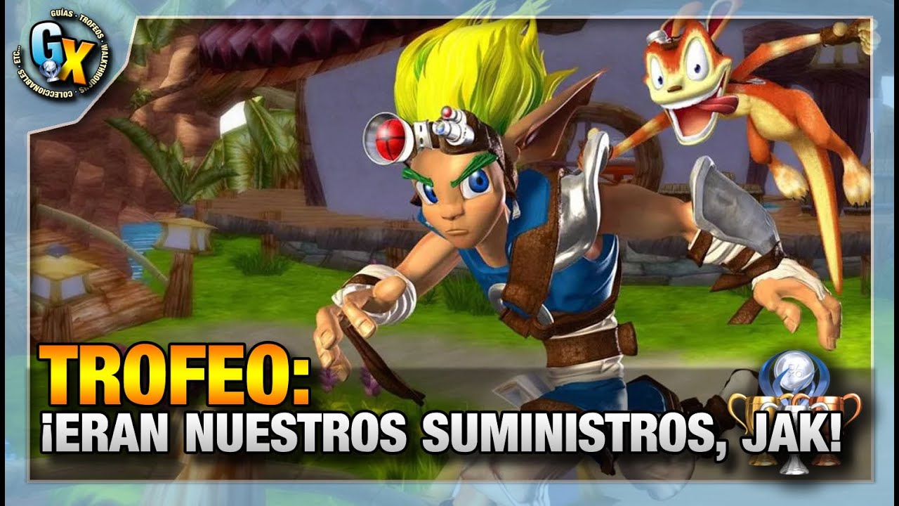 ¡ERAN NUESTROS SUMINISTROS, JAK! (TROFEO) | JAK & DAXTER (VERSIÓN 2024 - PS4 y PS5) | GUÍA