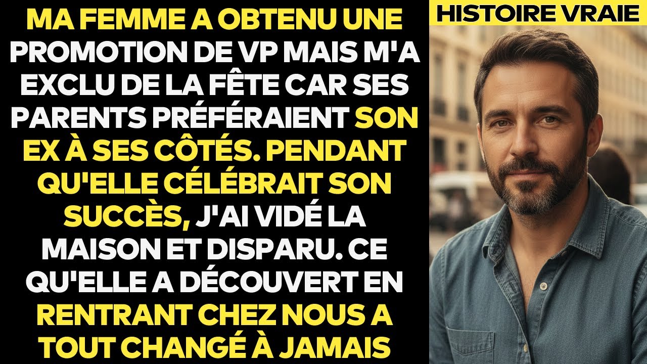 Elle Devient Associée Mais Annule Mon Invitation — Ses Parents Préfèrent Son Ex