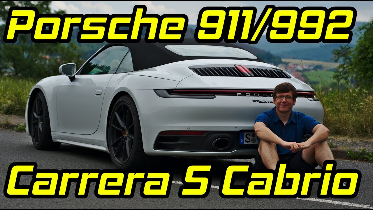 Porsche 911 992 Carrera S Cabriolet. Wieviel Spaß macht der aktuelle 911?
