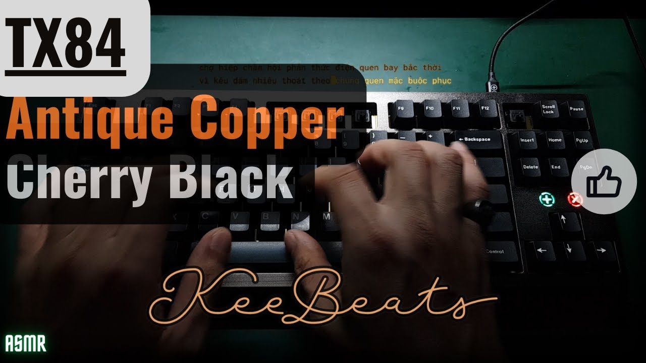 TX84 Antique Copper | Cherry Black | KeeBeats