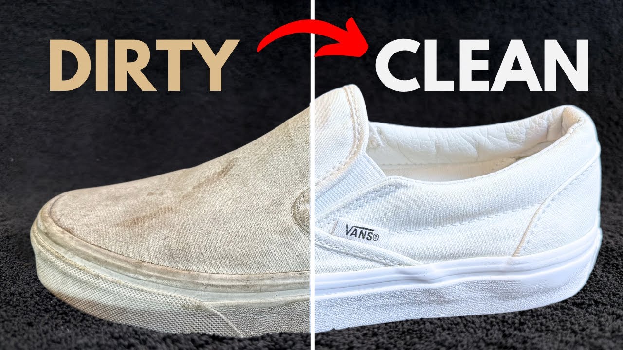 The Best Way To Cleaning White Vans