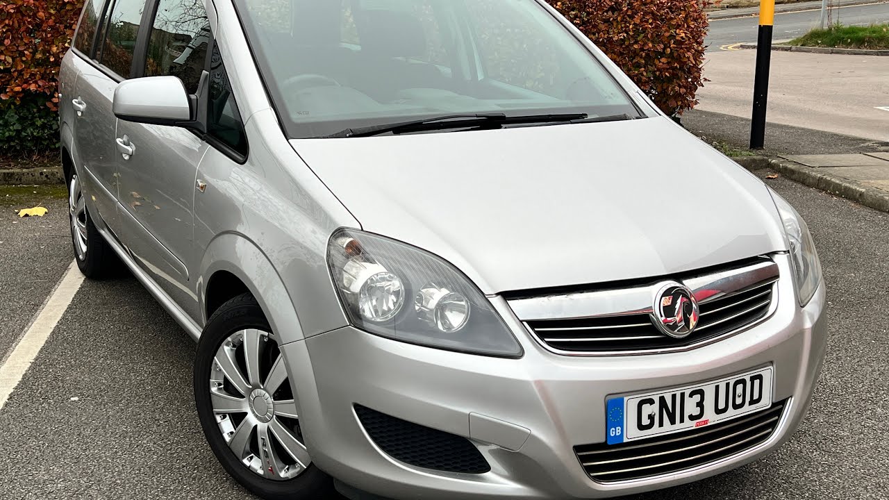 2013 (13) Vauxhall Zafira 7 Seater