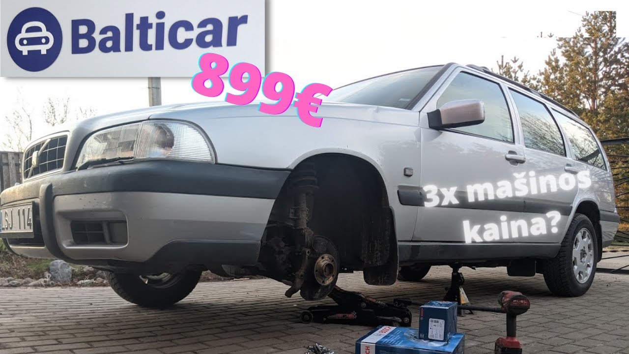 Kiek man kainavo Balticar Volvo remontas? V70XC