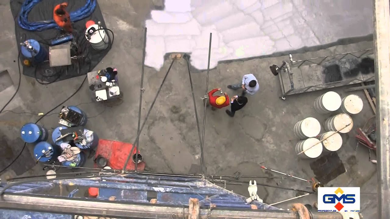Reparacion de Silos con Polyurea