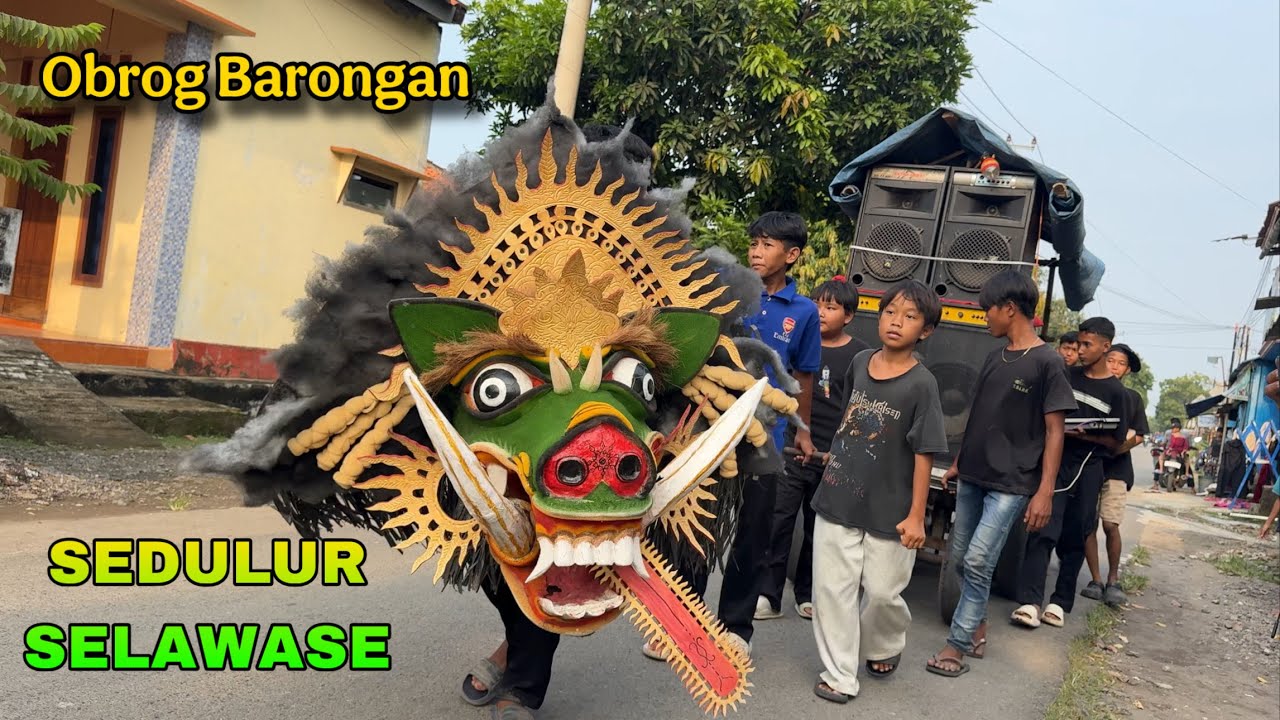 Obrog Barongan SEDULUR SELAWASE 2026 desa Wangunharja Jamblang Cirebon