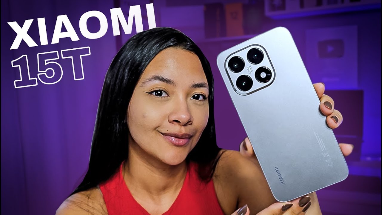🤯TESTEI! XIAOMI 15T o celular mais novo queridinho com HyperOS 3 | Teste de Câmera completo!