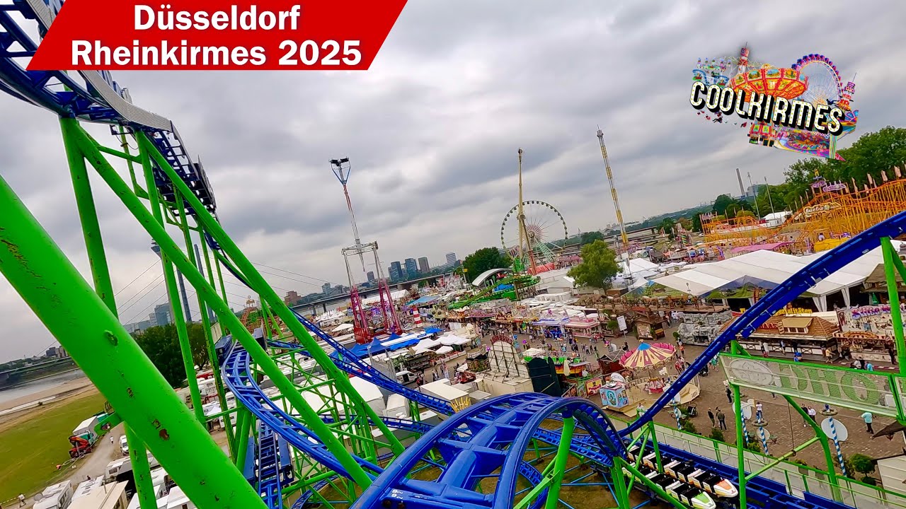 Alpina Bahn Bruch Onride | POV [ D&uuml;sseldorf Rheinkirmes 2025 ]