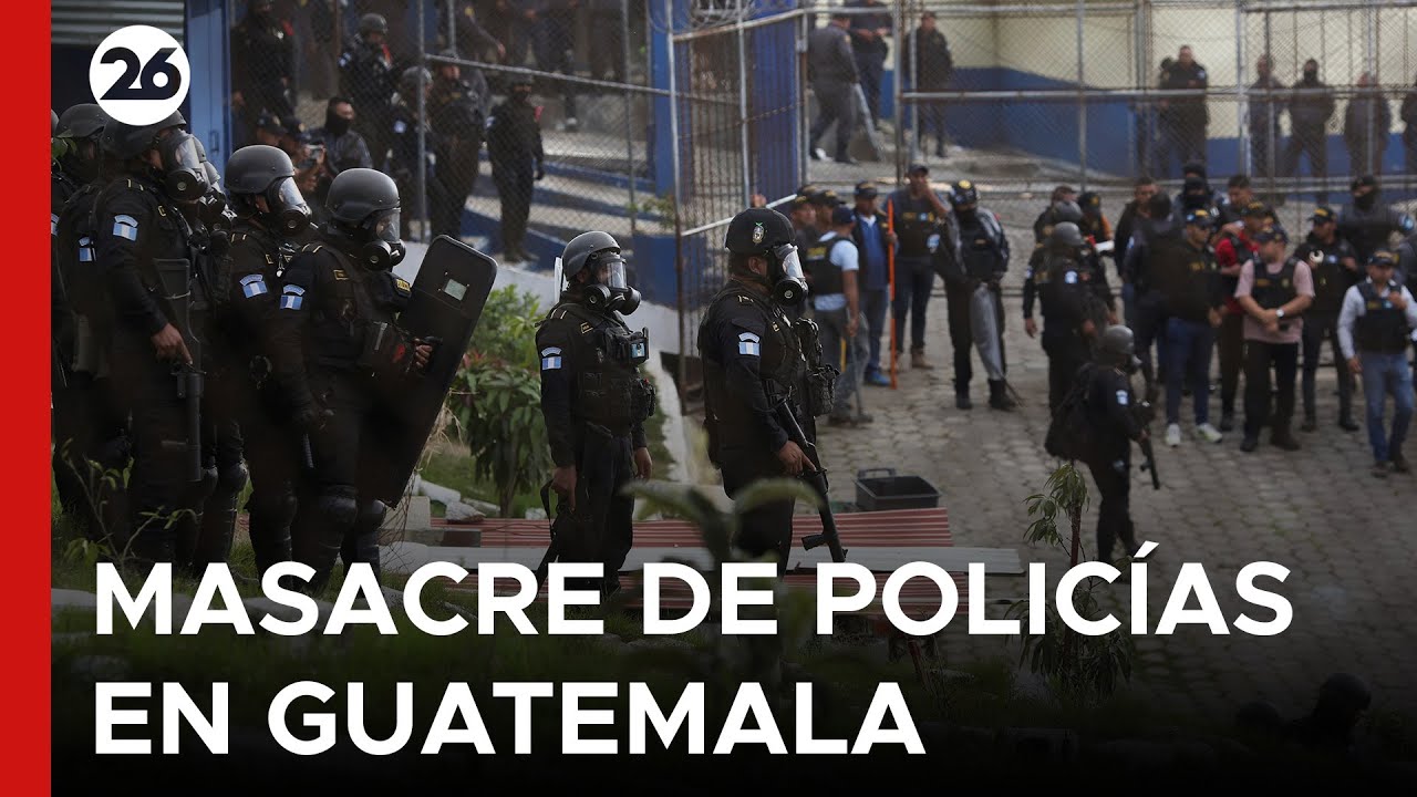 🚨 ESTADO DE SITIO | Guatemala decreta medida excepcional tras motines y asesinatos