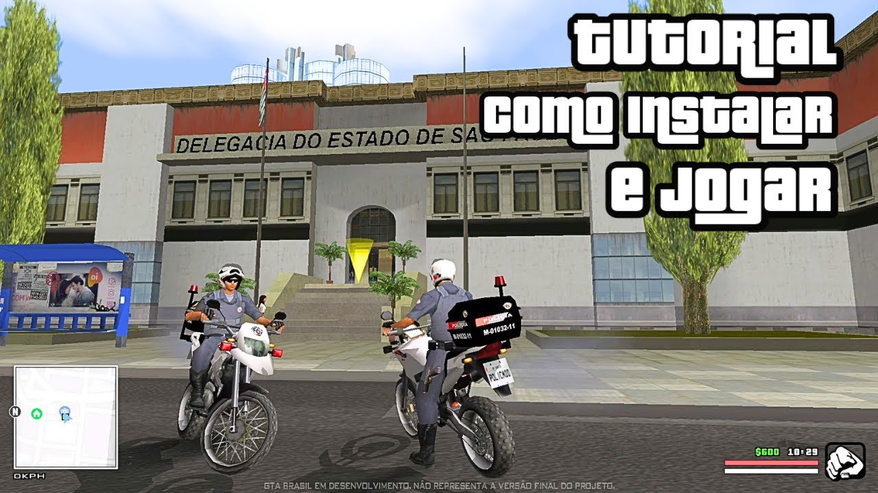 COMO JOGAR GTA POLICIA (2025) GUIA DE INSTALA&Ccedil;&Atilde;O! GTA San Andreas Police MOD