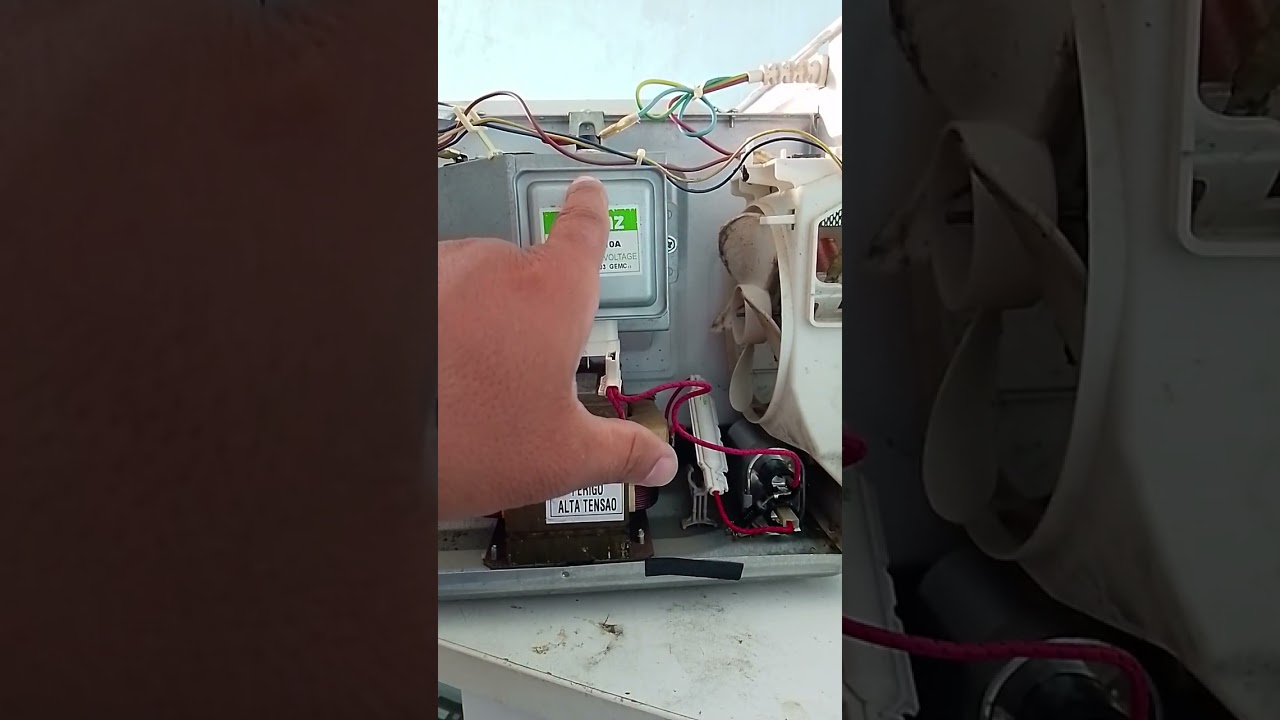 Forno microondas Consul não aquece,veja o defeito.