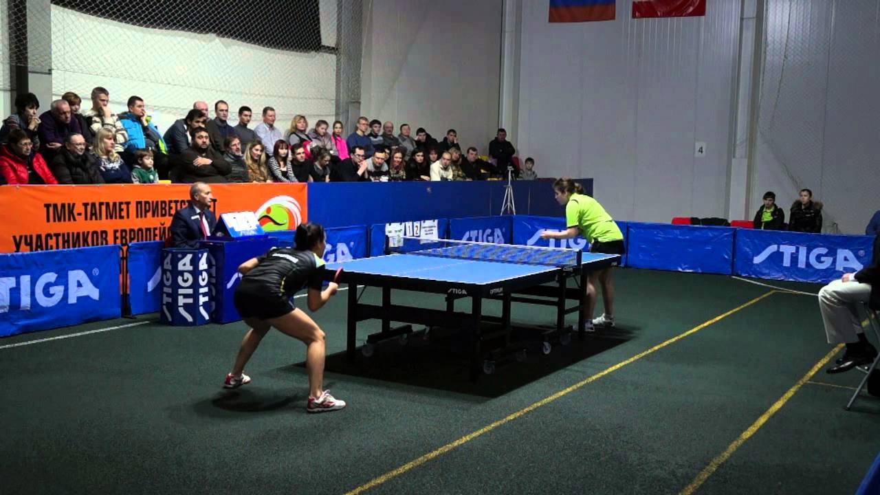 Valentina Sabitova - Solja Amelie ETTU CUP 2014/2015 (WOMEN)