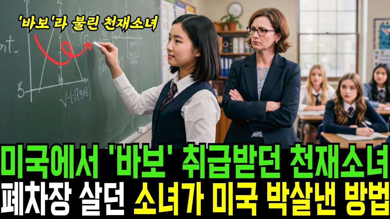 미국에서 바보라 취급받던 한국천재소녀가 미국을 정복하게 된 이유ㅣ반전사연ㅣ감동사연ㅣ충격실화ㅣ오디오북