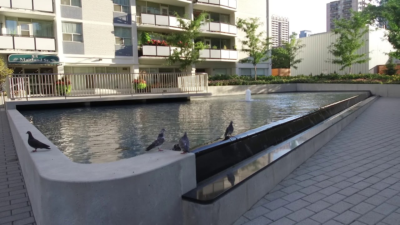 Contemporary Reflecting Water Feature