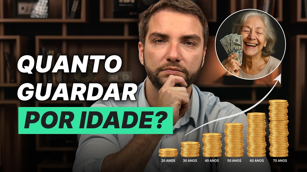 Quanto dinheiro você deveria ter na sua idade? DESCUBRA AGORA!