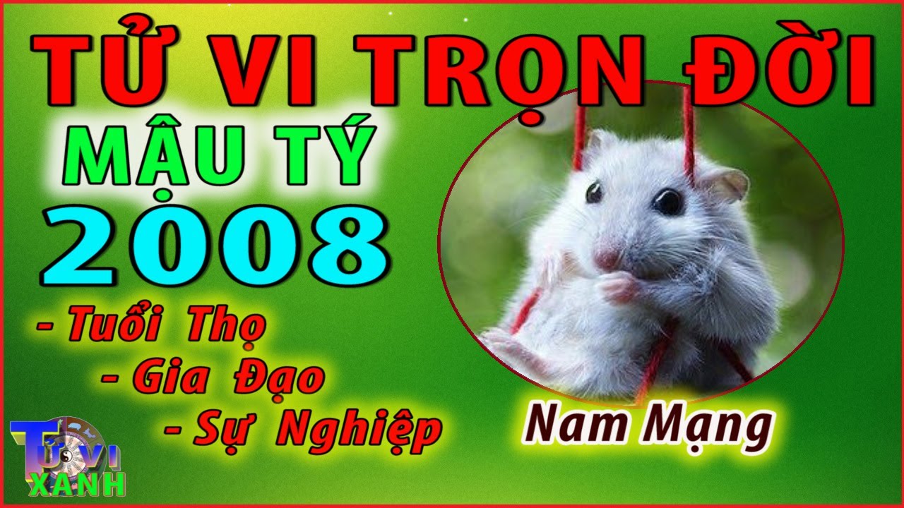Tử vi Trọn đời 2008- Mậu T&yacute;- Nam mạng: TUỔI THỌ NH&Acirc;N Đ&Ocirc;I- CUỘC ĐỜI S&Oacute;NG GI&Oacute;