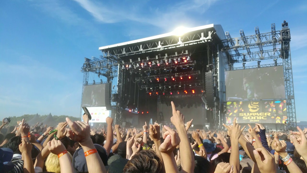 ONE OK ROCK - Mighty Long Fall(live) @ Summer Sonic Osaka 2018.8.18
