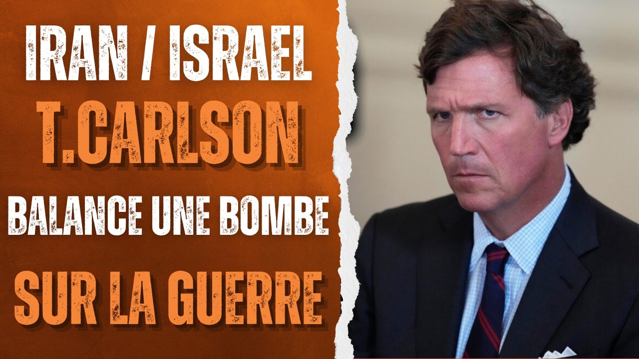 &laquo; ILS VOUS MENTENT &raquo; : L&rsquo;info monumentale de Tucker Carlson et Nick Fuentes sur l'Iran.